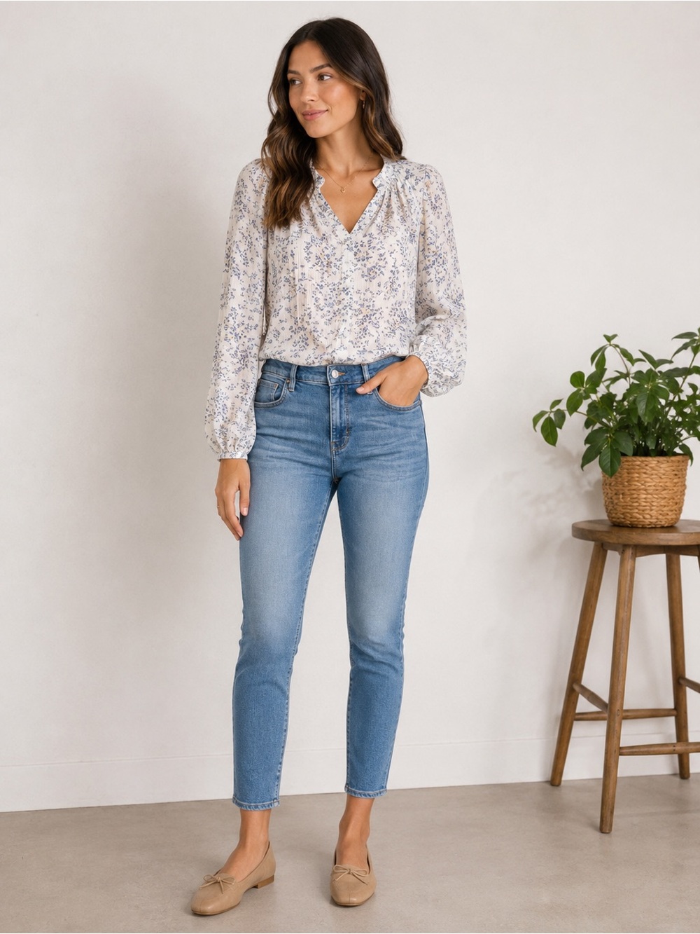 American Eagle Outfitters Light Blue Next Level Stretch Jegging